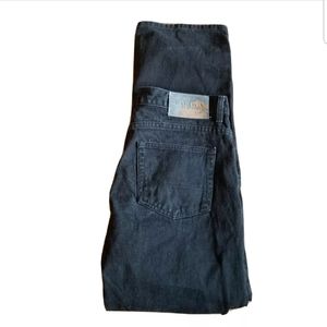 Nautica Straight Fit Black Jeans Men's Size 31 X 32 Dark Wash Denim LZ